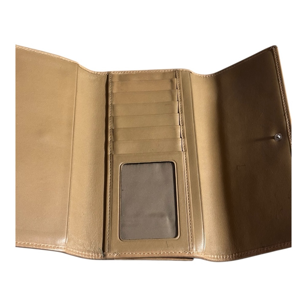 Coach Leatherware Est. 1941. light tan Leather  Wallet  # X 0010 very soft. - Picture 11 of 11